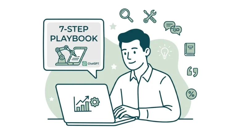 ChatGPT SEO for B2B SaaS: The 7-Step Playbook