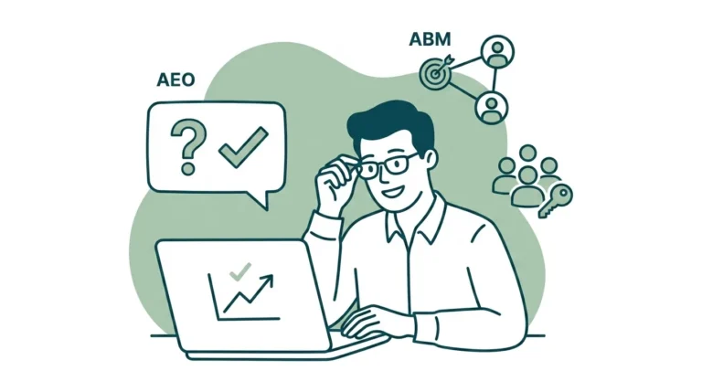 B2B Marketing Trends for 2026: AEO, AI Search & ABM