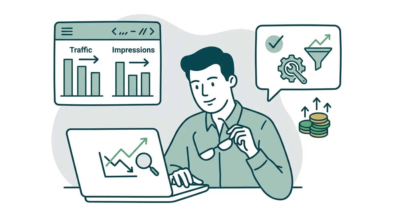 Why Is My SEO Traffic Dropping? Causes & Fixes
