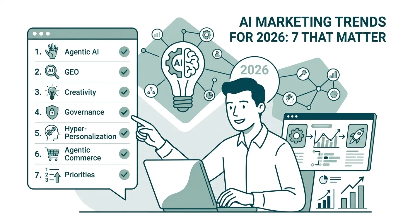 AI Marketing Trends for 2026: 7 That Matter
