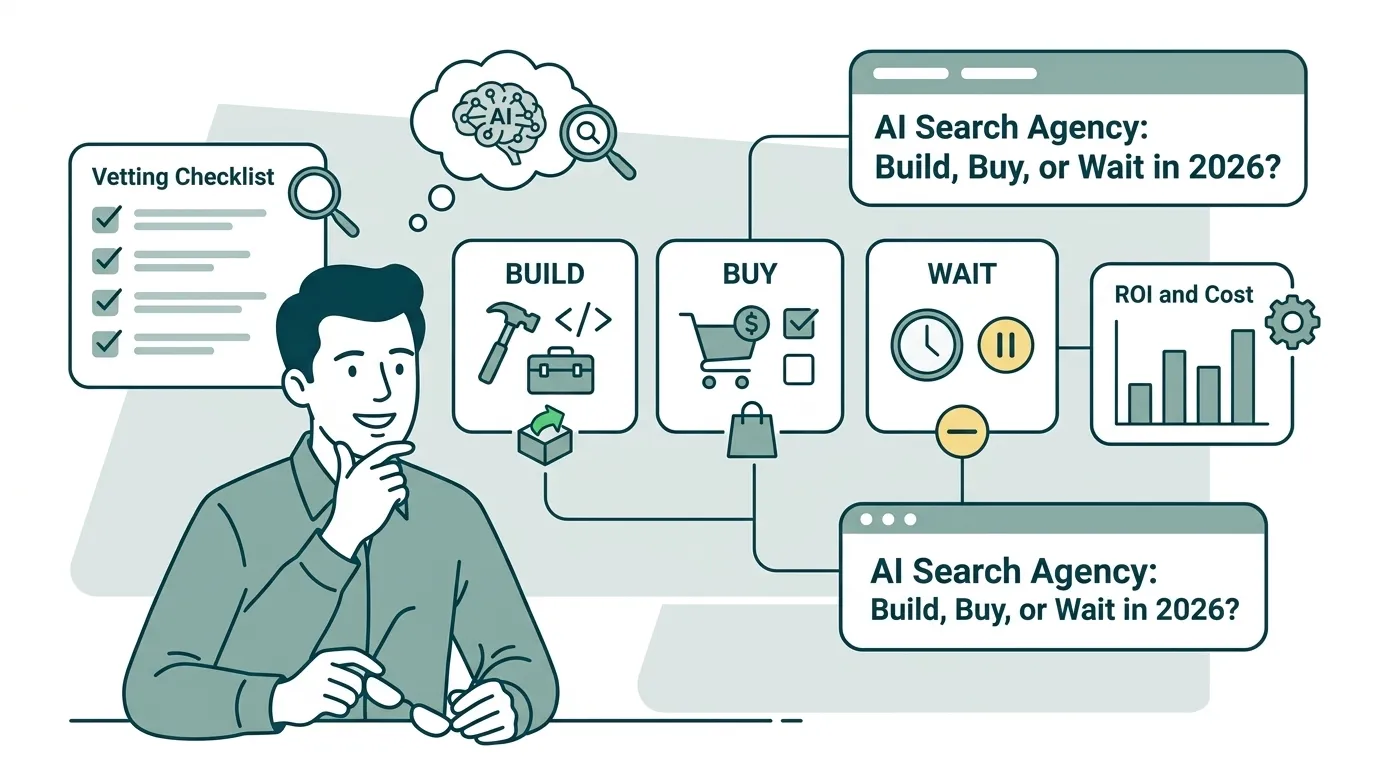 AI Search Agency: Build, Buy, or Wait in 2026?