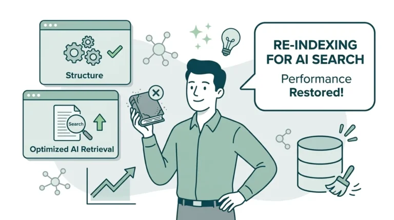 Content Library Losing Performance in AI Search